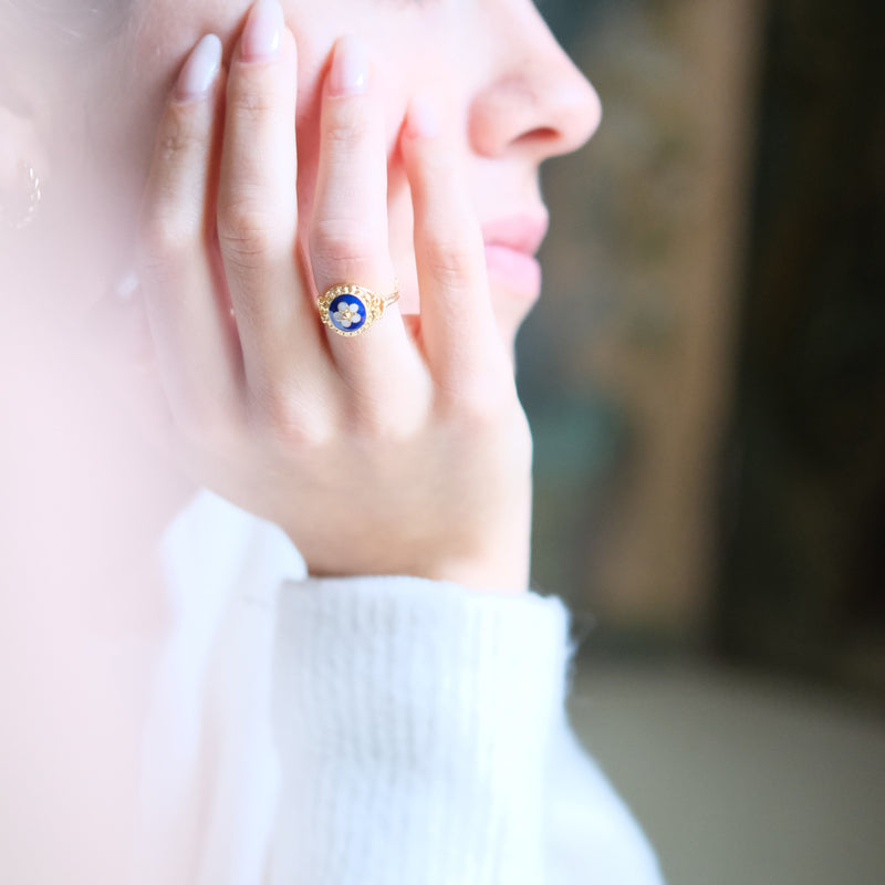 Ring Caramujo in 9kt Gold