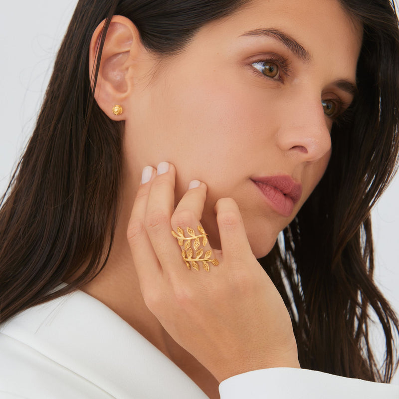 Ring Ciclo in Gold Plated Silver