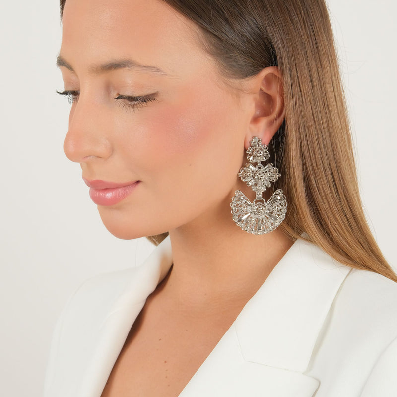 Galegos Earrings in Silver