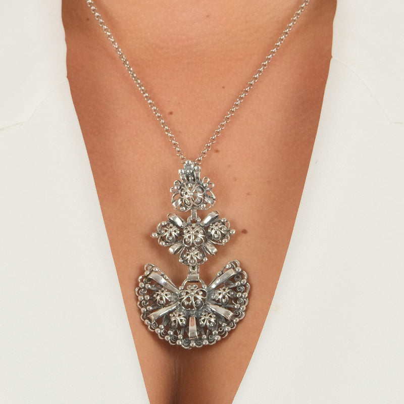 Necklace Galego in Silver