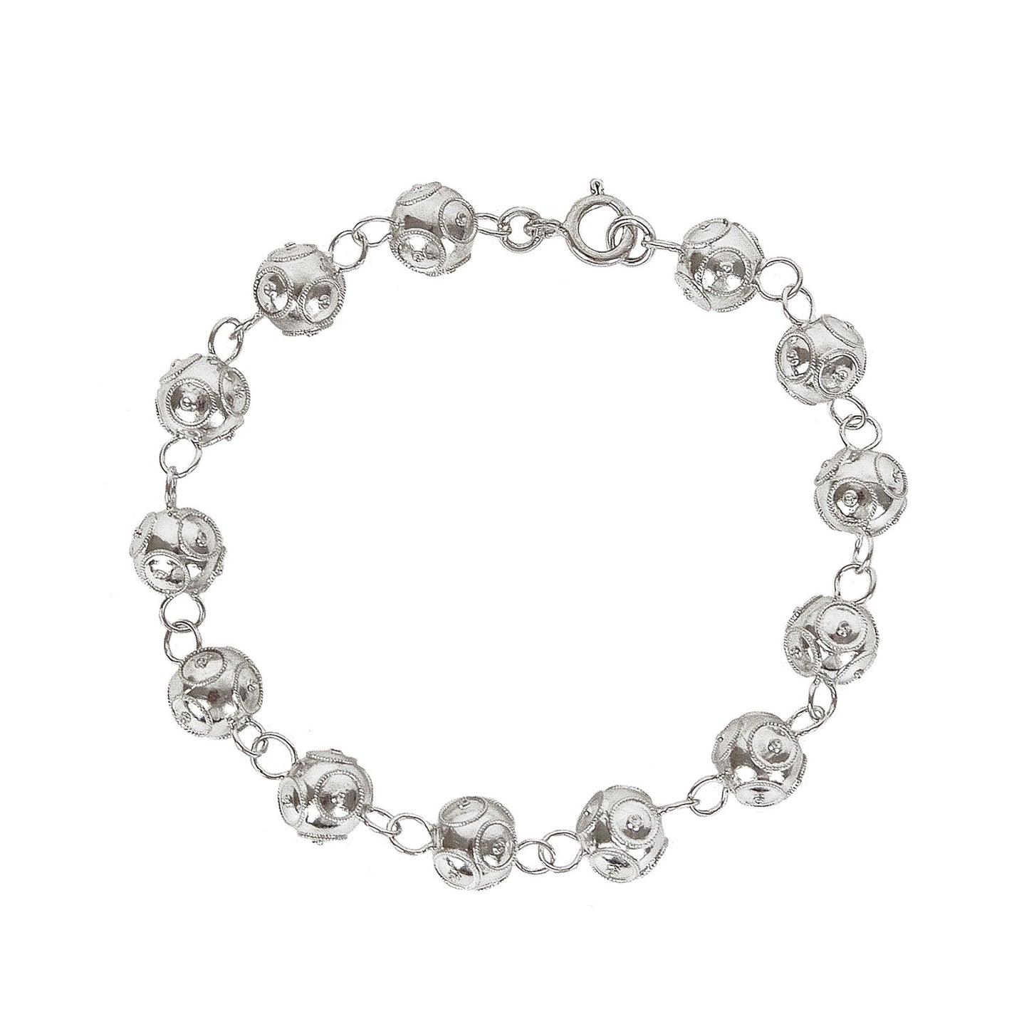 Bracelet Viana's Contas in Silver