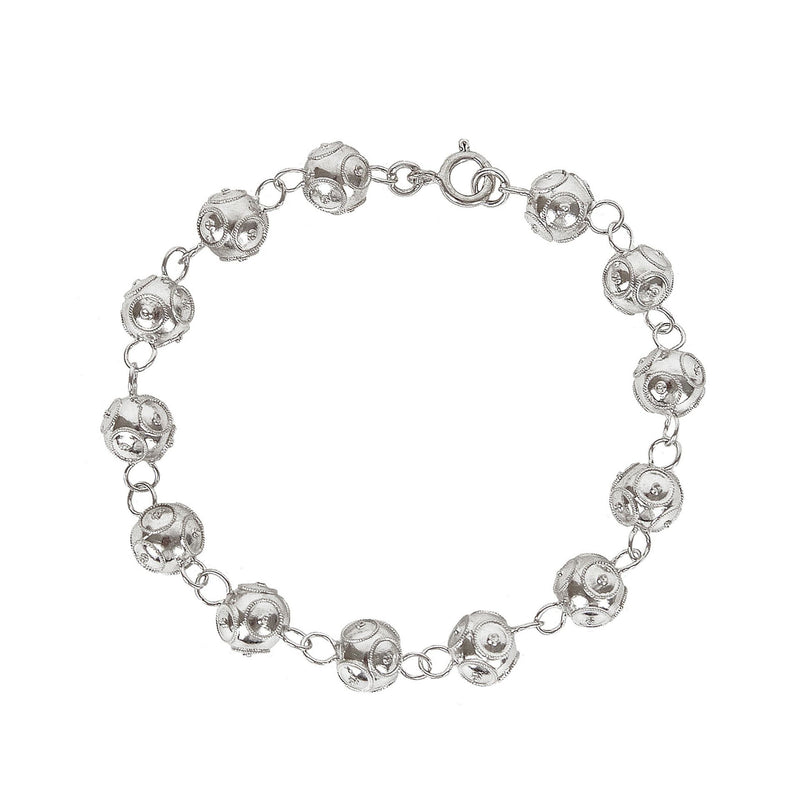 Bracelet Viana's Contas in Silver