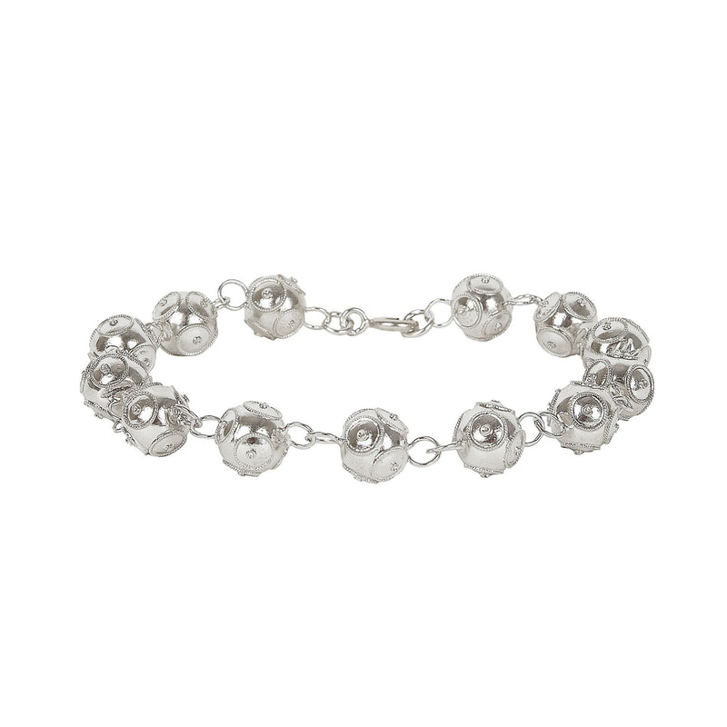Bracelet Viana's Contas in Silver