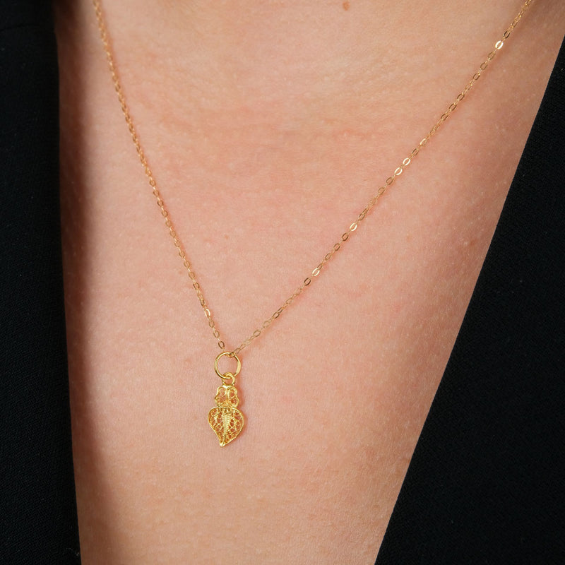 Necklace Heart of Viana XXS in 19,2Kt Gold