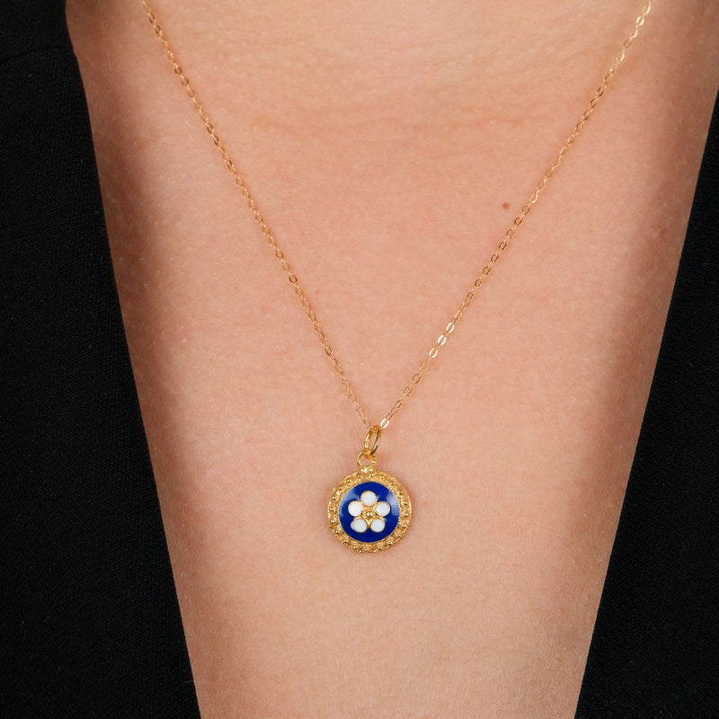 Necklace Caramujo in 9Kt Gold