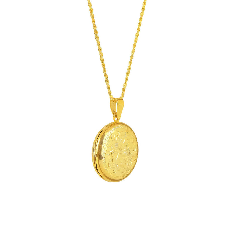 Necklace Memoria in Gold Plated Silver