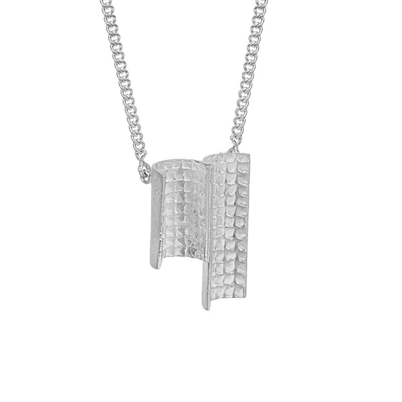 Necklace Engawa in Silver