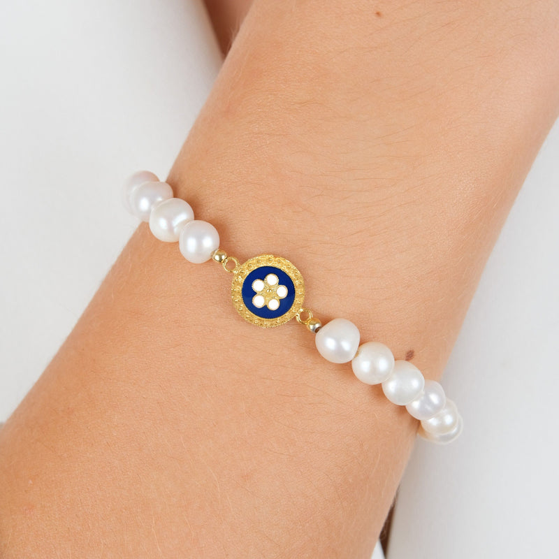 Bracelet Caramujo in Gold Plated Silver