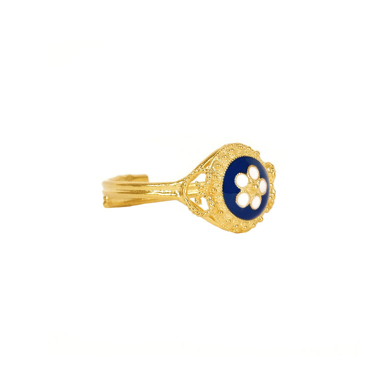 Ring Caramujo in Gold Plated Silver