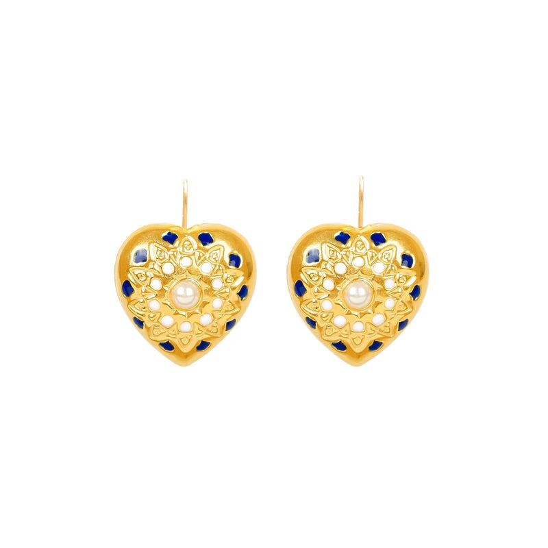 Earrings MATI in Gold Plated Silver