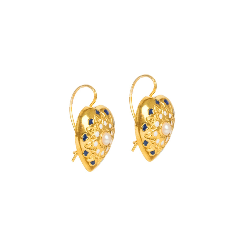 Earrings MATI in Gold Plated Silver
