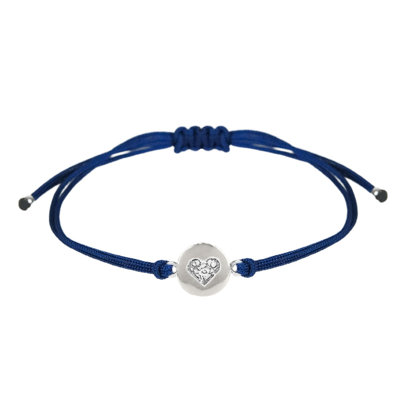 Bracelet Charm Heart in Silver