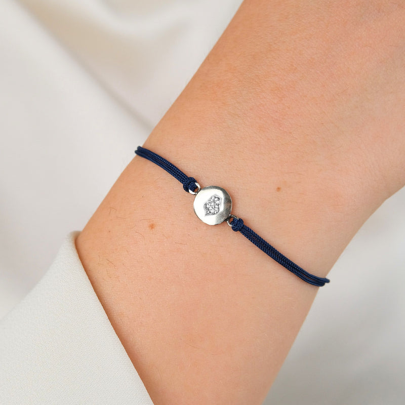 Bracelet Charm Heart of Viana in Silver