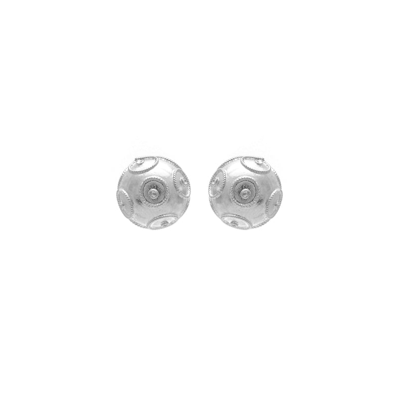 Earrings Viana’s Conta XS in Silver