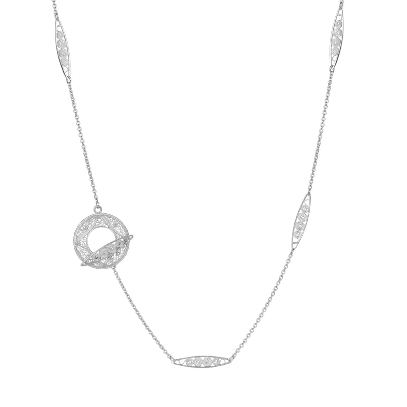Necklace Trancelim in Silver