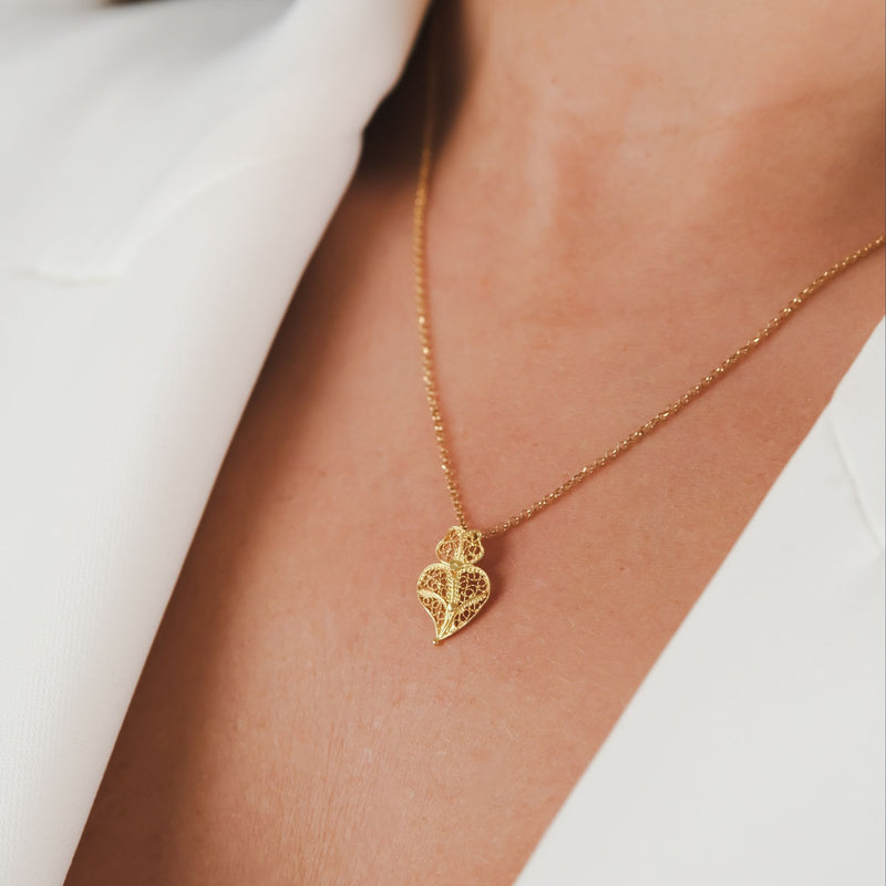 Set Saudade II in Gold Plated Silver