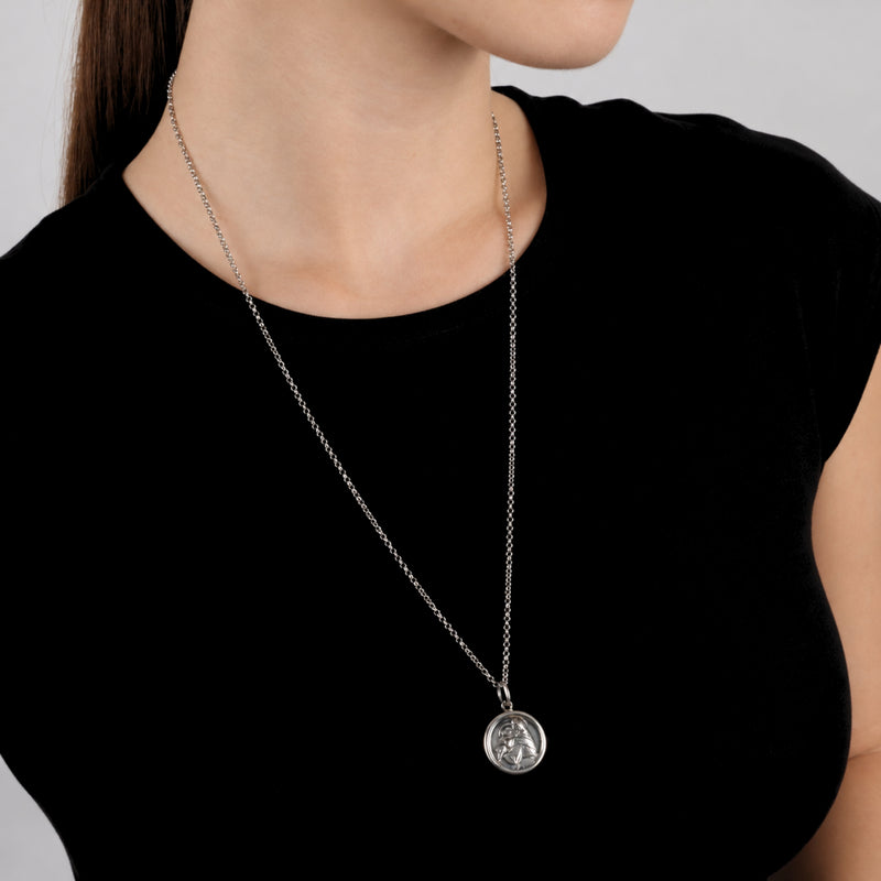Collier Saint Antoine de Lisbonne en Argent