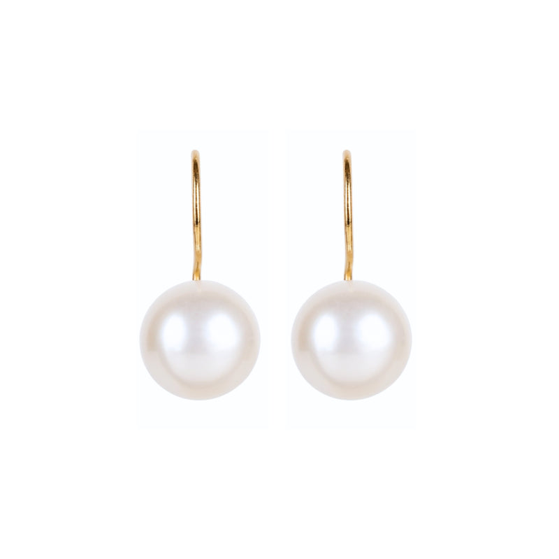 Earrings Pearl S in 19.2Kt Gold