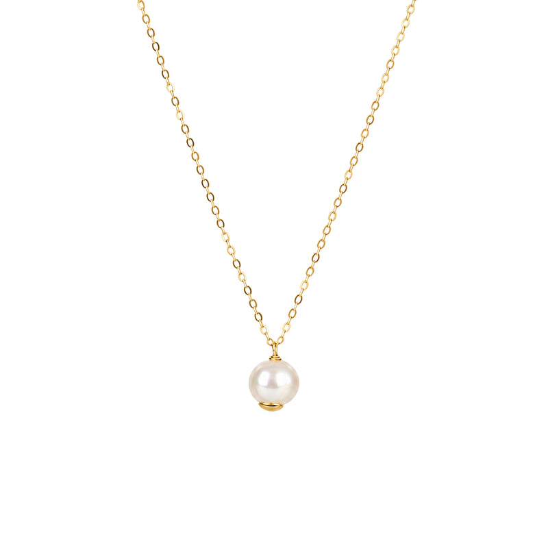 Necklace Pearl in 19.2Kt Gold