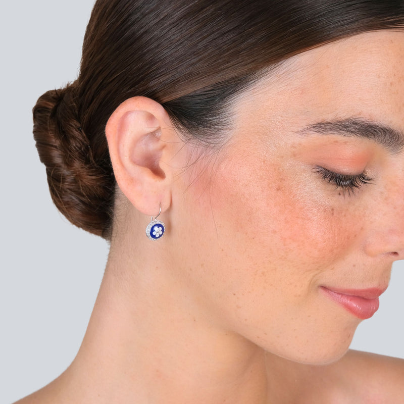 Earrings Caramujo in Silver