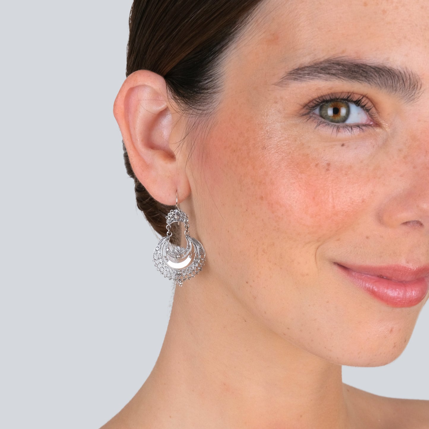 Earrings Arrecadas in Silver
