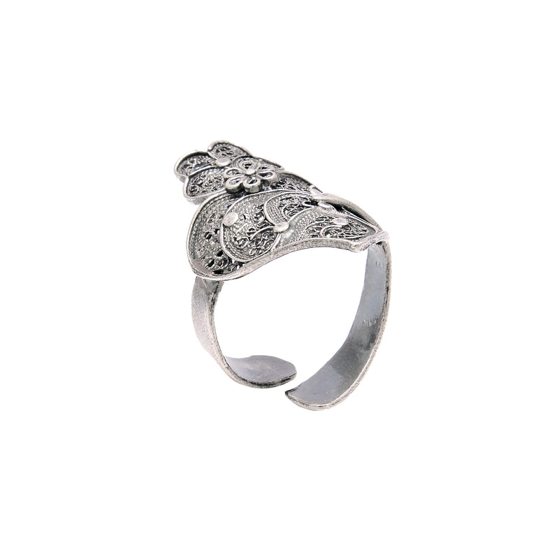 Ring Heart of Viana in Silver