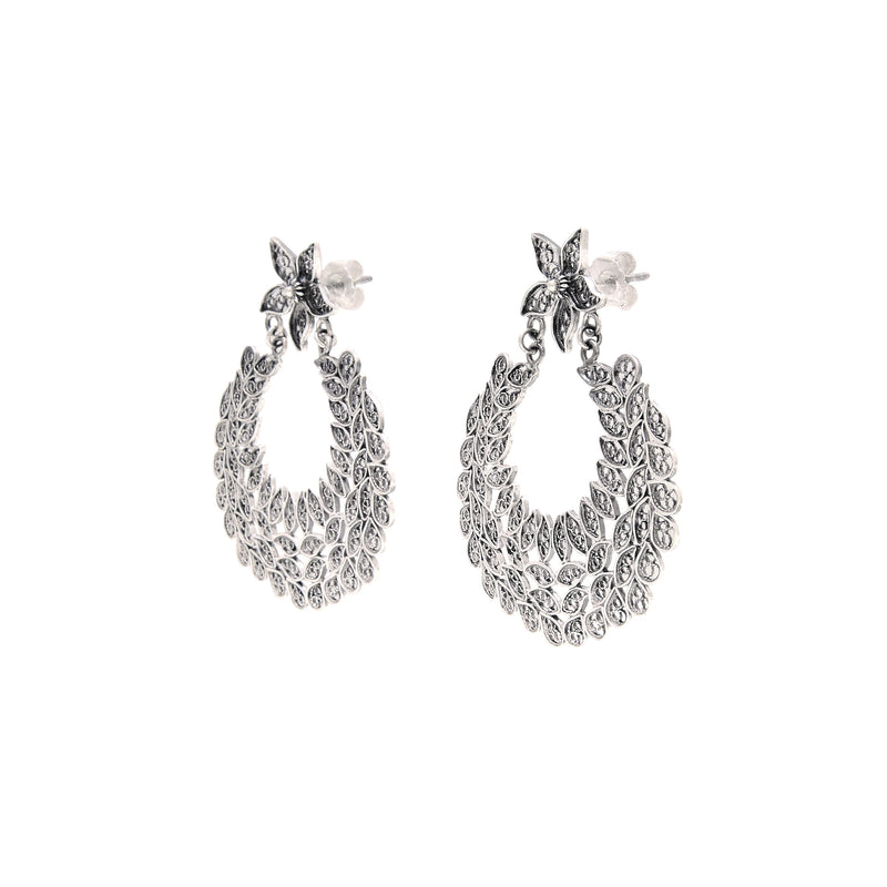 Earrings Ciclo in Silver