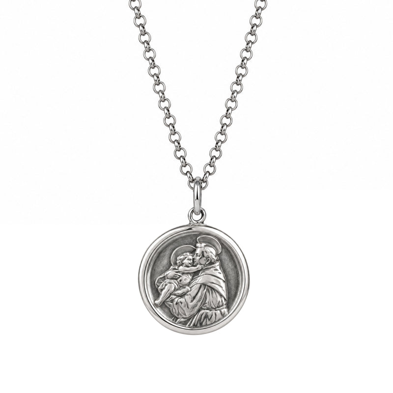 Collier Saint Antoine de Lisbonne en Argent