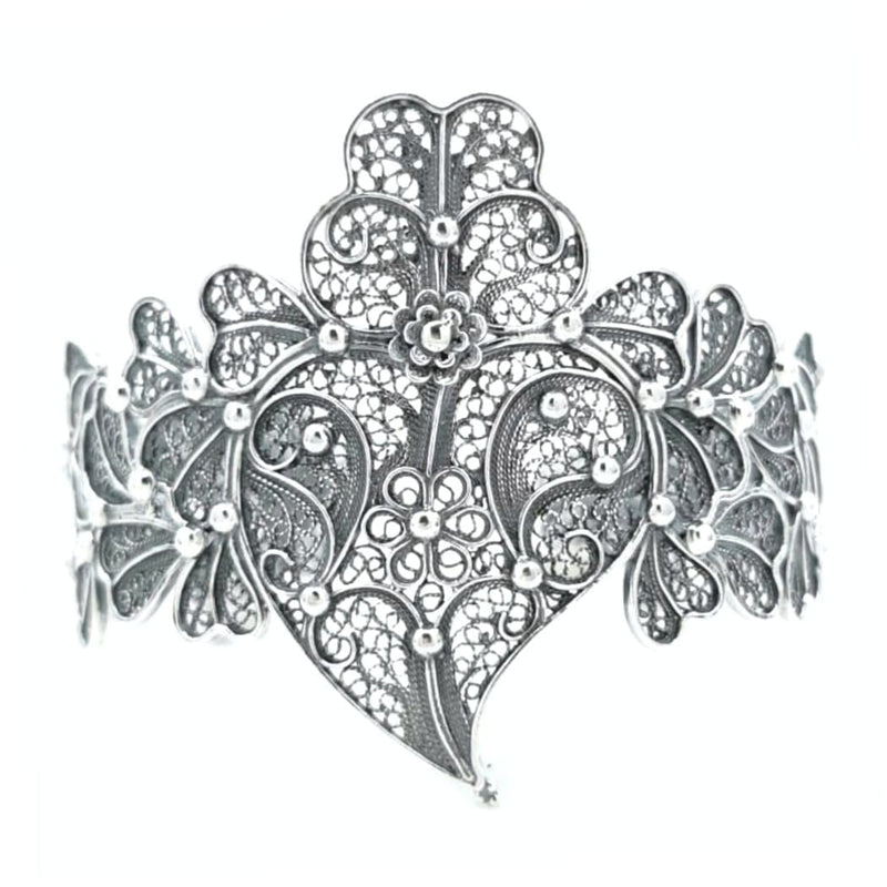 Bracelet Heart of Viana XL in Silver