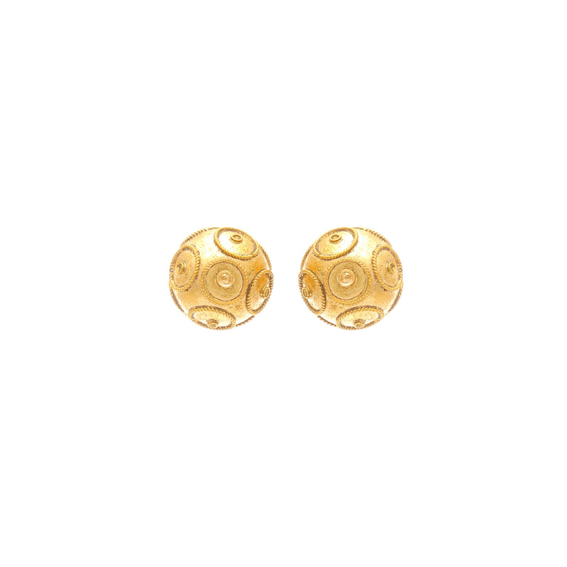 Earrings Viana’s Conta in 19,2Kt Gold