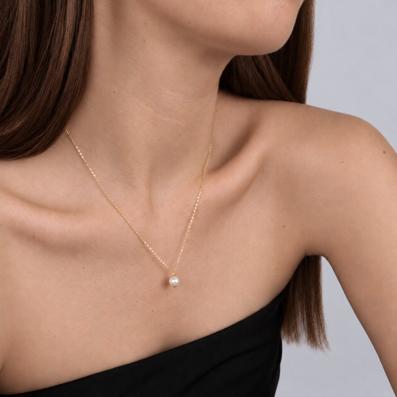 Colar Pérola em Ouro 19,2Kt