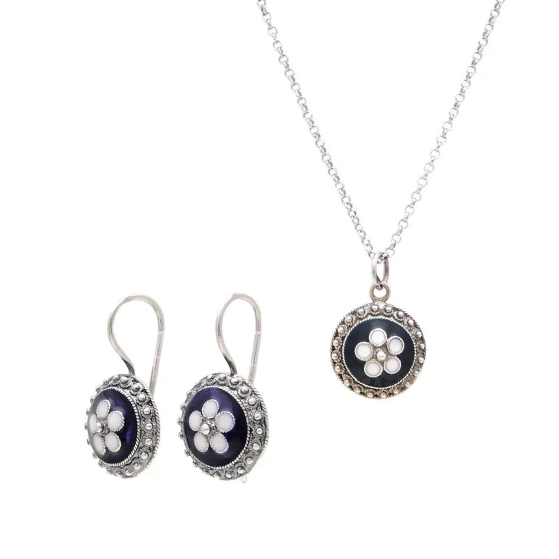 Set Caramujo in Silver