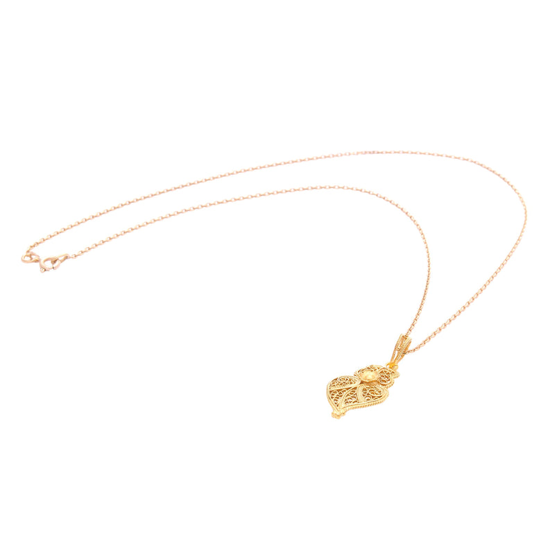 Necklace Heart of Viana S in 19,2Kt Gold