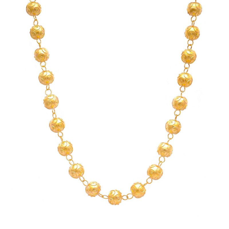 Necklace Viana's Contas in 19,2Kt Gold