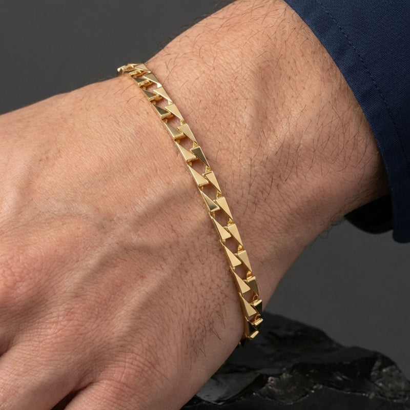 Bracelet Link in 19.2Kt Gold
