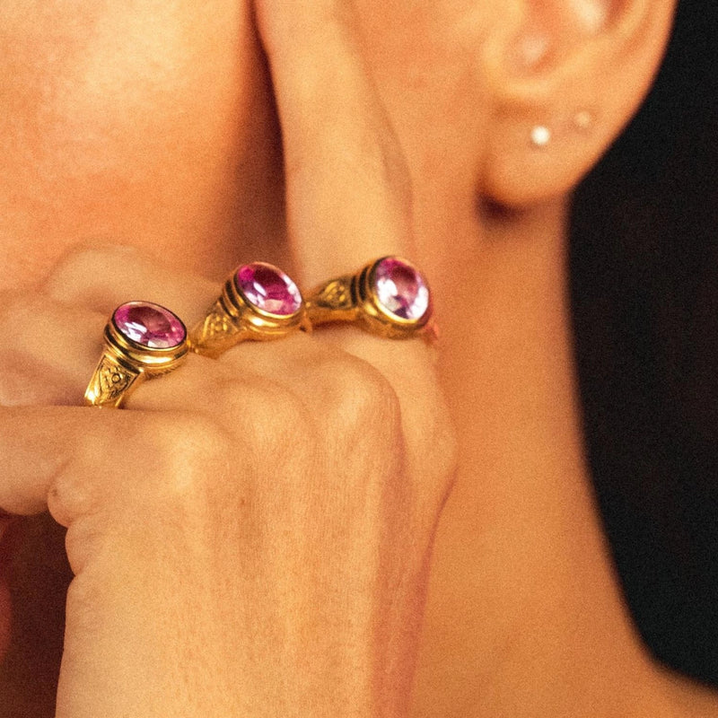 Ring Força in Gold Plated Silver