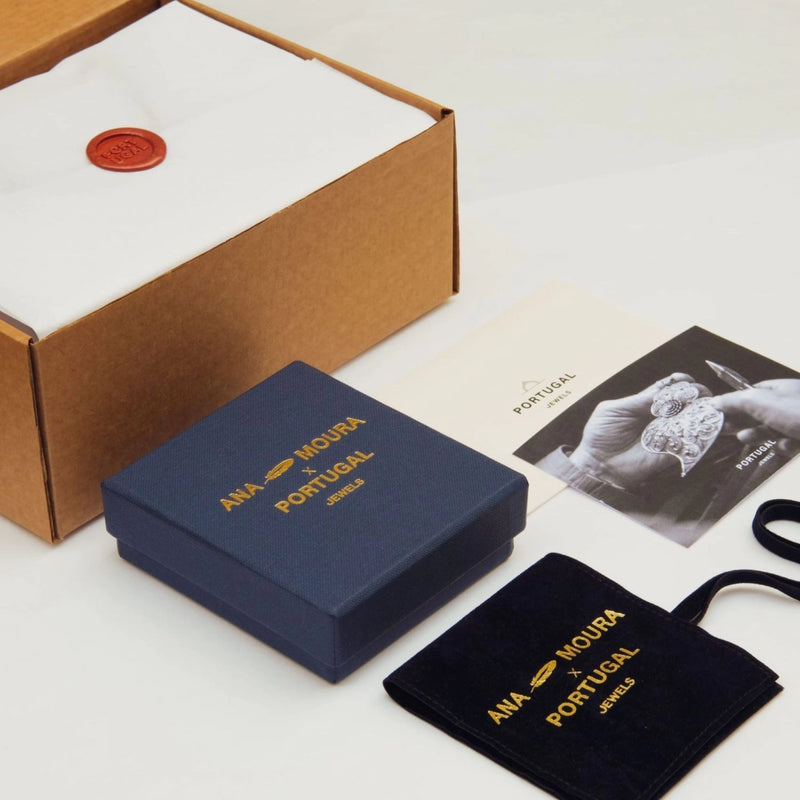 Ring Queen Green in Gold Plated Silver