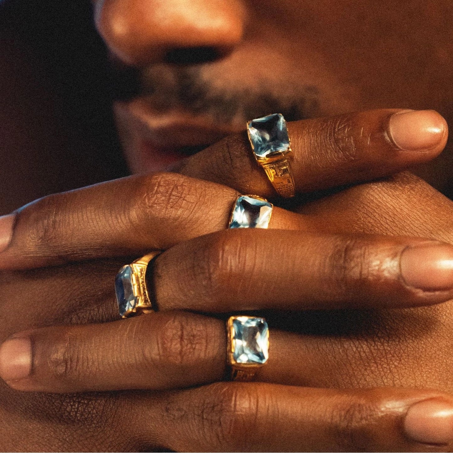 Ring Sensibilidade in Gold Plated Silver