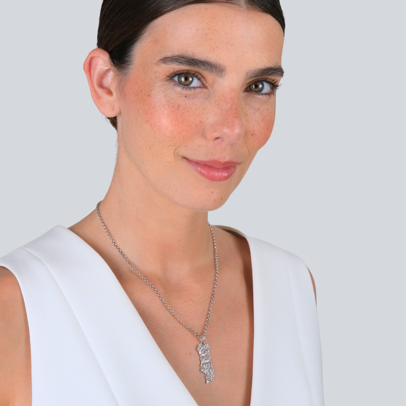Necklace Portugal M in Silver