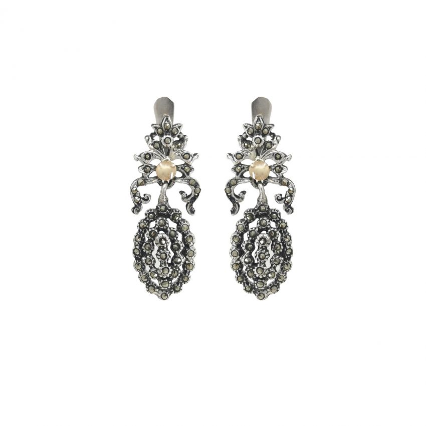 Earrings Royals in Silver and Gold 