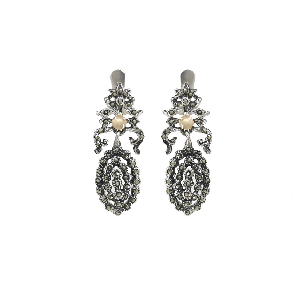 Earrings Royals in Silver and Gold 