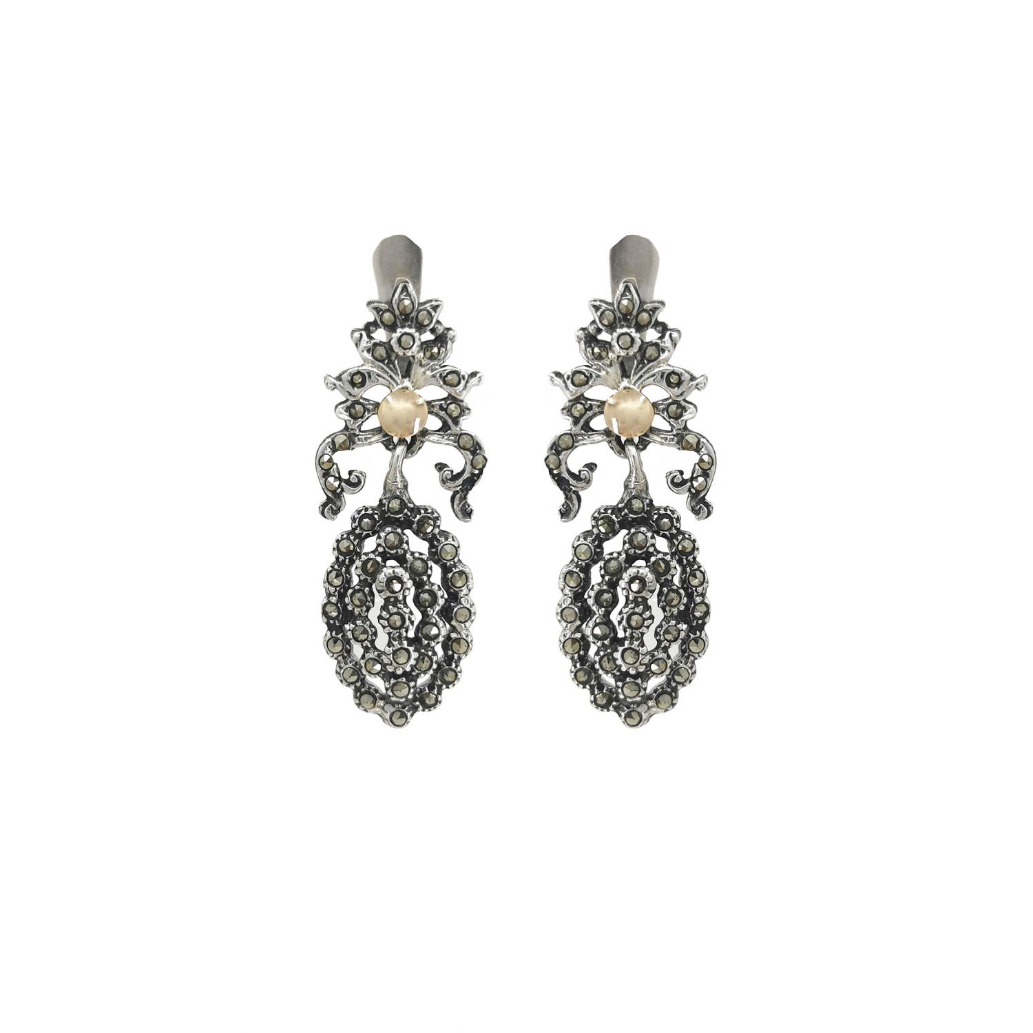 Earrings Royals in Silver and Gold Earrings Royals in Silver and Gold