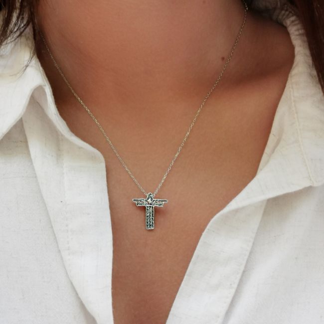 Colar Cristo Rei em Prata 