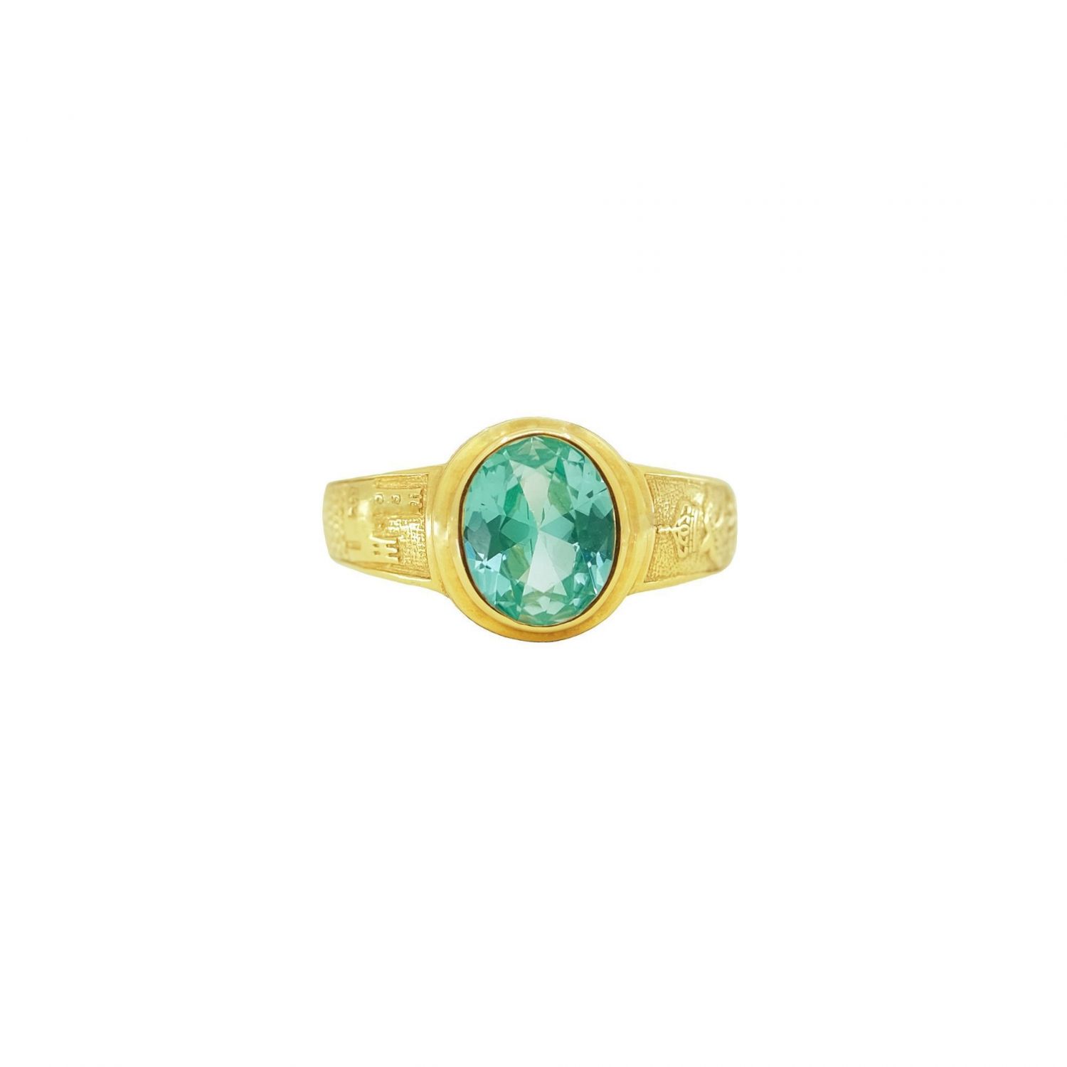 Ring Liberdade in Gold Plated Silver Ring Liberdade in Gold Plated Silver