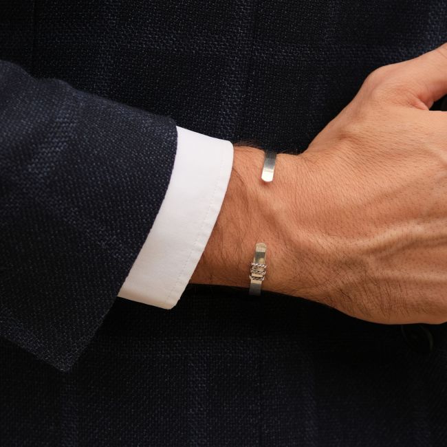 Pulseira Sempre Juntos em Prata
