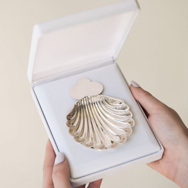 Baptismal Shell in Silver