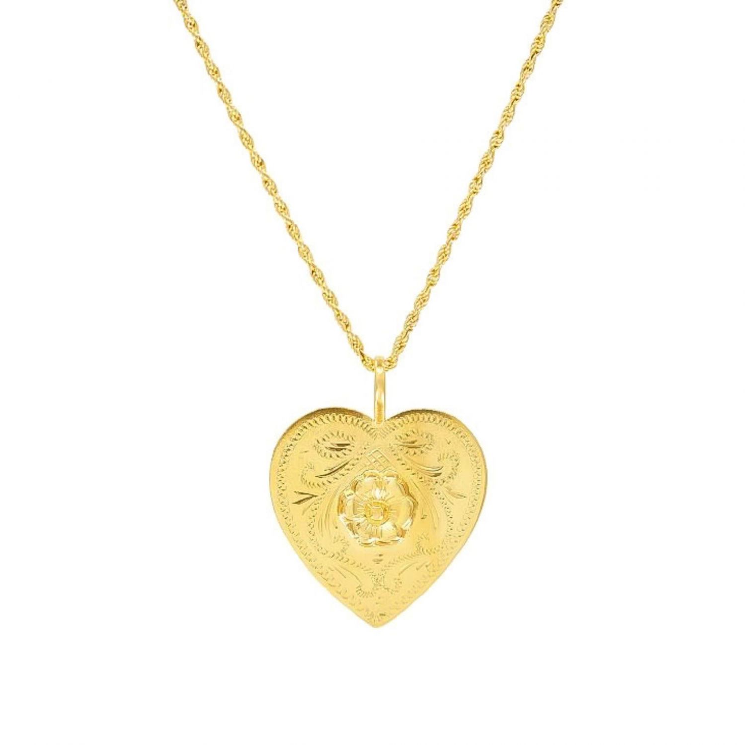 Necklace Rosa Amélia in Gold Plated Silver Necklace Rosa Amélia in Gold Plated Silver