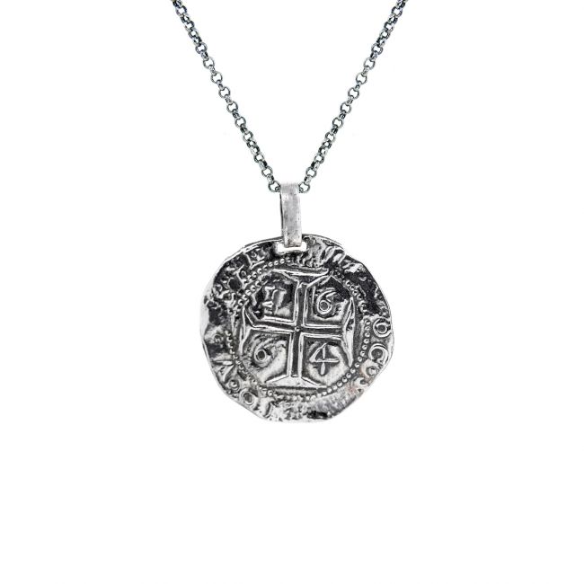 Necklace Crusader in Silver 