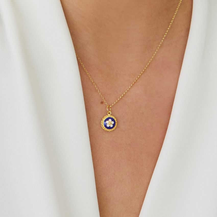 Colar Caramujo em Ouro 19,2kt 