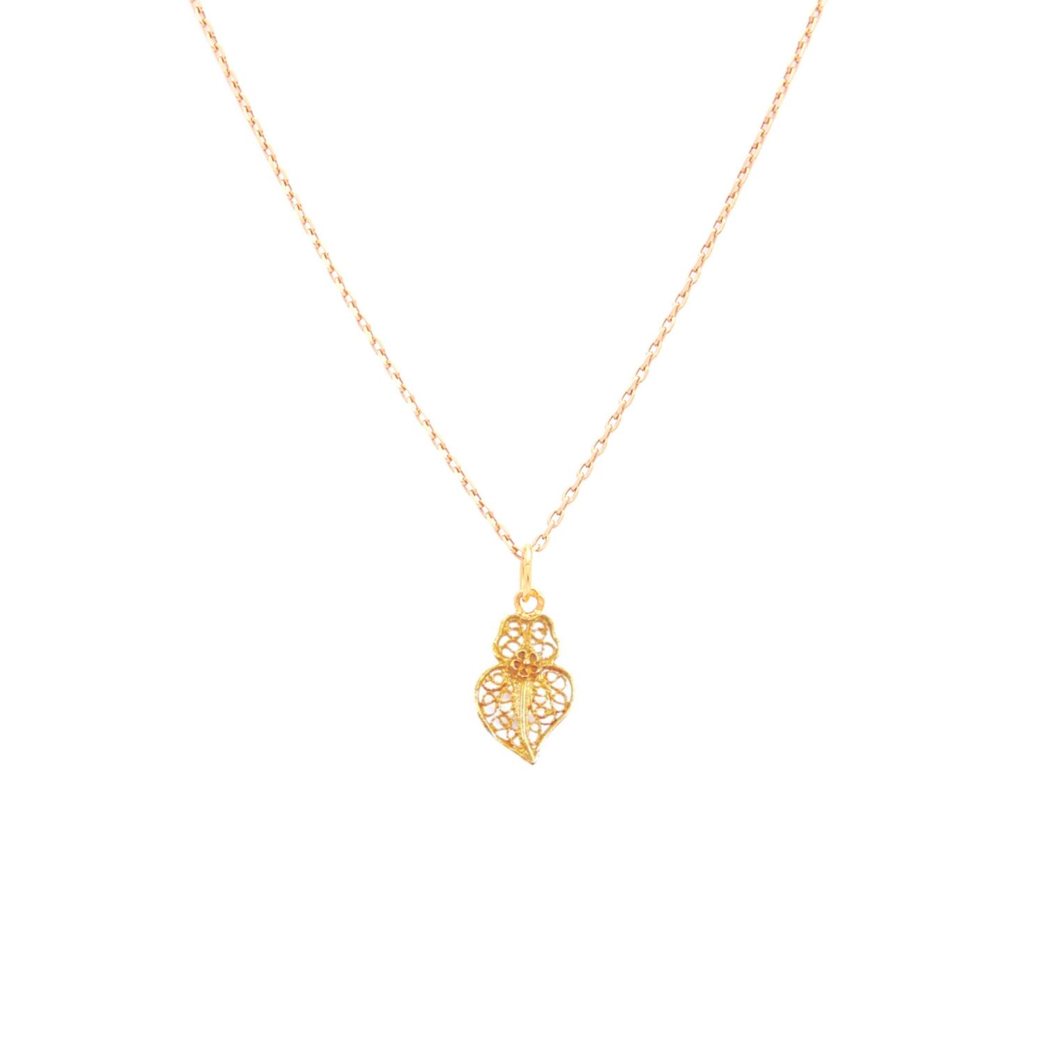 Set Heart of Viana XXS in 19,2Kt Gold Set Heart of Viana XXS in 19,2Kt Gold
